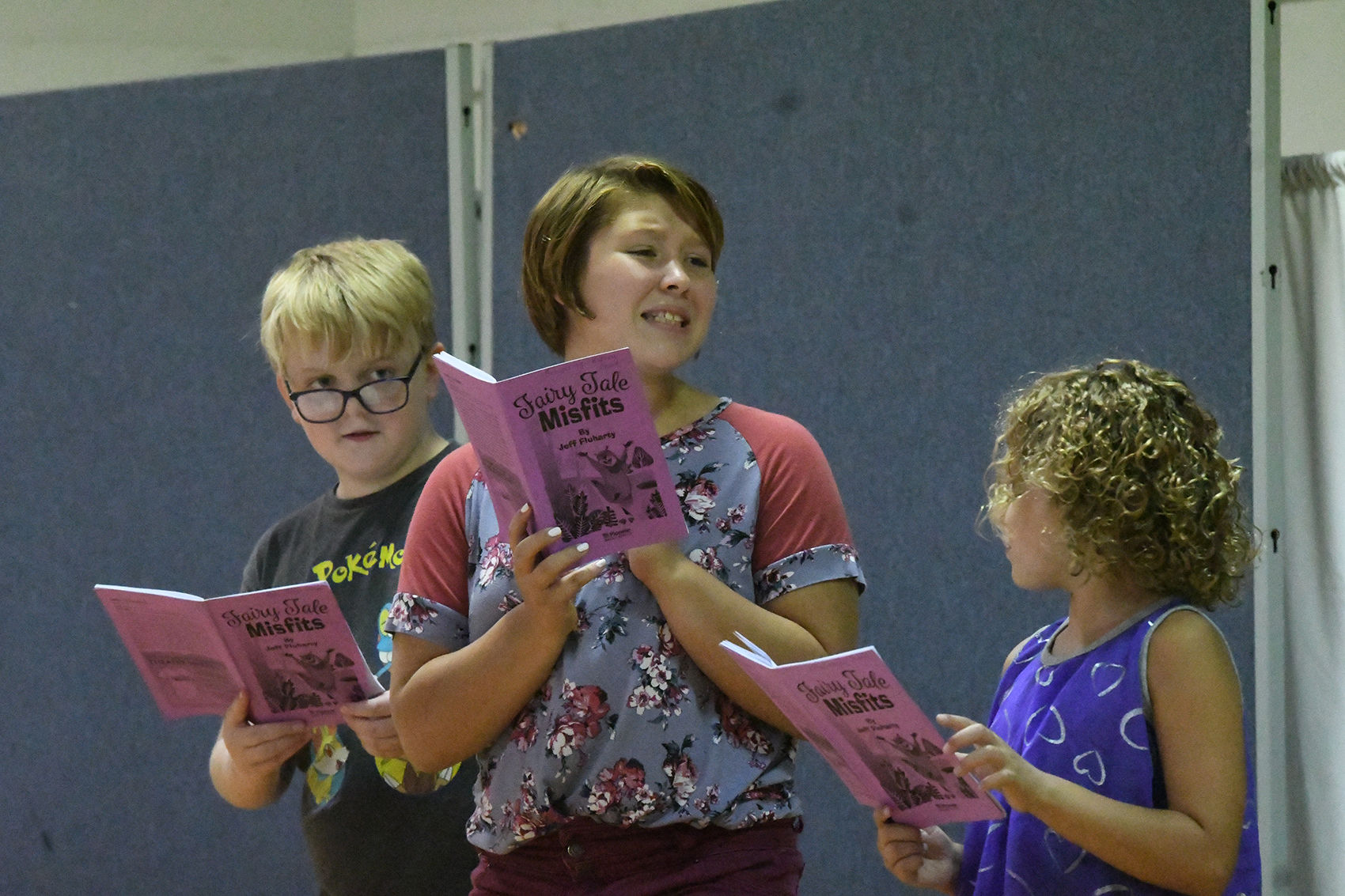 Primghar Community Playhouse rehearsal